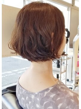 フロア(FLOOR) #ヘッドスパボブ#パーマボブ#金沢文庫ボブ