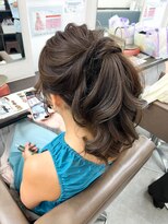 セットサロン ベル(Belle)&nbsp;綺麗めポニーテール