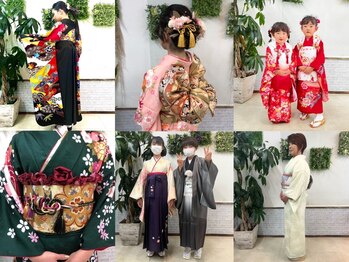 アモーレの写真/特別な日を彩る、美しい着付けとヘアセットが叶うサロン“アモーレ”で特別な日をお迎えしませんか？