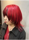 ウルフXビビッドレッド