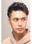 30代40代パーマスタイルで気分転換女性にモテモテツーブロック
