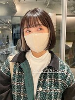 アミー 駒澤(Ammy komazawa) ボブ!/インナーカラー/ホワイト