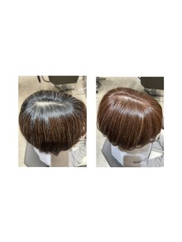 気になり始めの白髪には、白髪ぼかしハイライトがおすすめ◎グレイカラーでもお洒落を楽しめる♪