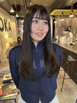 カオス(CHAOS) ロング×顔周りレイヤー