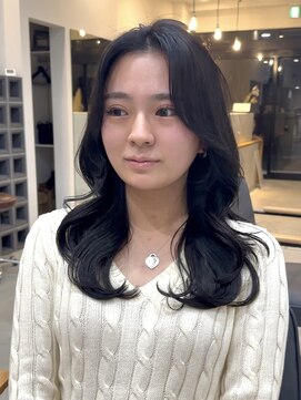 リアス ヘアデザイン(rias) 20代/30代/くすみブラウン/韓国レイヤー/ロング