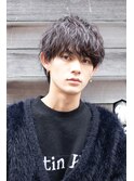 波巻きツイストスパイラル パープルカラー ニュアンスデザインｋ