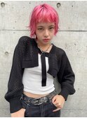 【北千住】外ハネミニボブ×ハイトーンレッド