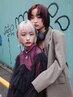 【美容学生限定♪】カット＋トレンドカラー＋トリートメントサービス◎￥8800