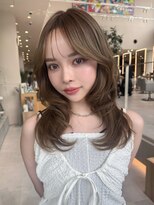 ミンクス 銀座店(MINX) フォワード巻き　レイヤーカット