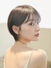 8月☆人気No.3◎小顔カット+髪質改善カラー+選べるトリートメント￥14300→