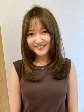 ノラ ギンザ(NORA GINZA) シースルーバング×レイヤーカット 30/40/50代