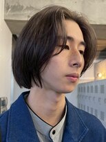 テクネ 天神大名(techne) 天神大名ニュアンスパーマセンターパートシャドウパーマ刈り上げ