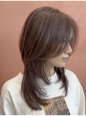 やわらかい髪質感◎大人ウルフレイヤー