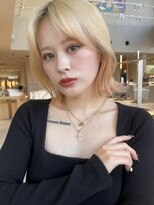 ミンクス ギンザ セントラル(MINX ginza central)&nbsp;【MINX】似合わせ小顔レイヤーボブウルフ_銀座/髪質改善