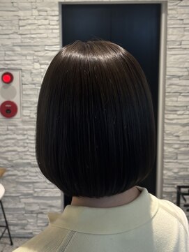 メモリーズ 銀座(Memories) ボブ白髪ぼかし白髪もぼかせるカラー似合わせ20代30代40代