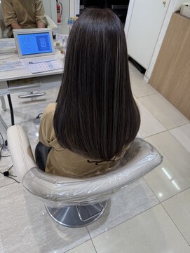 クレア 上大岡(CREA) 白髪ぼかしハイライト縮毛矯正ダブルカラー髪質改善30代40代50代