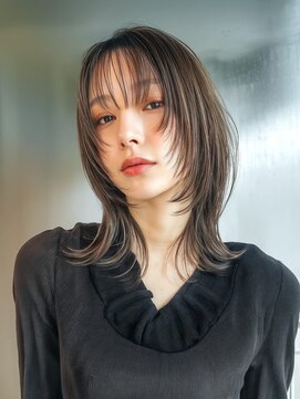 アーサス ヘアー デザイン 長野駅前店(Ursus hair Design by HEADLIGHT) #長野駅前#レイヤーカット#ウルフレイヤー#グレージュ