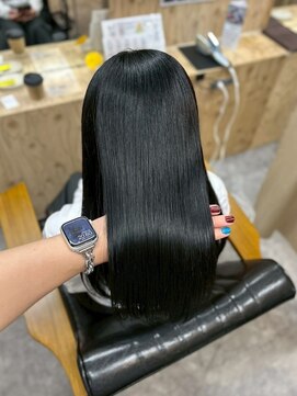 ヌープヘアーアイス(NUUP.hair ici) 【艶髪】柔らかく自然にまとまる美髪ストレート◎