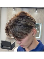 ベルクロー バイ アリープ(Bel.crow by ALEAP)&nbsp;海外風ハイライト　センターパート