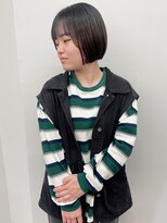 ラウンジ モリオ イケブクロ(Lounge MORIO Ikebukuro)&nbsp;【morio池袋】切りっぱなしボブ＊