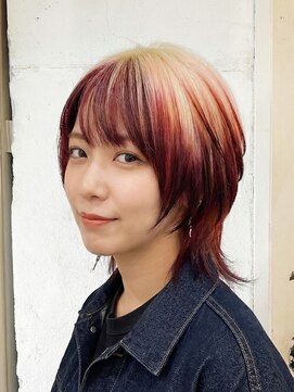 サンティエ 中央駅店(scintiller) ダブルカラー/グラデーションカラー/裾カラー/エンドカラー