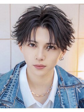 アストラ(ASTRA) MEN’S HAIR/波巻きツイストスパイラル/リバースセンターパート