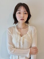 リタ(Lita) 小顔見えショコラくびれボブ前髪あり