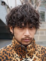 フィフス 渋谷(fifth) 渋谷センターパートルーズパーマシャドウパーマ波巻きパーマ緩め