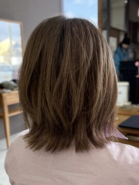 ヘアー ル シェーヌ ワンセカンド(hair le chene 1/2) くびれボブ似合わせスタイル