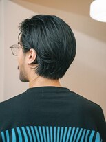 ペルズヘア(PELLS HAIR)&nbsp;メンズボブメンズロングメンズセンターパートマッシュ大人ヘア