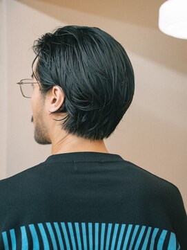 ペルズヘア(PELLS HAIR) メンズボブメンズロングメンズセンターパートマッシュ大人ヘア