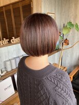 ヘアードレスビュー(hair dress V.I.E.W)&nbsp;ころころボブ×ラズベリーカラー