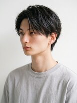 バームヘア(balm hair) センターパート×縮毛矯正×春カラーで理想の毛流れ