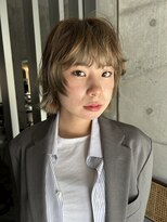 フィルムス 横浜(FILMS+)&nbsp;デジタルパーマ/ミディアムレイヤー/韓国巻き風/顔周りカット