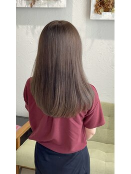 フロール(florun)の写真/【髪質改善】柔らかな質感・指通りなめらかなサラ艶美髪◆毛先までしなやかにまとまる扱いやすい髪に◎