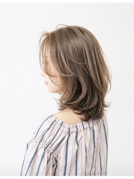 ユウヘアー 本山店(U Hair)の写真/今旬★トレンドレイヤースタイル~上品な大人くびれスタイルがイチオシ◎クセやお悩みも生かします♪