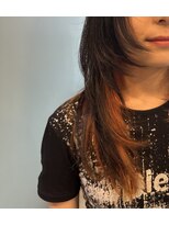 アリーマーケットリル(ALLEY MARKET lil)&nbsp;インナーカラー×オレンジカッパー
