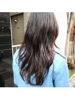 デフィー(DEFY)&nbsp;アッシュラベンダー☆ロングレイヤースタイル