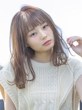 アース 花小金井店(HAIR&MAKE EARTH) オン眉ナチュラルミディ