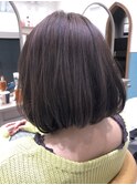 髪質改善/韓国レイヤー/グレージュ/顔周り/ミニボブ