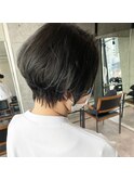 カーキショート
