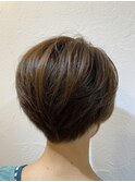 大人丸みショート
