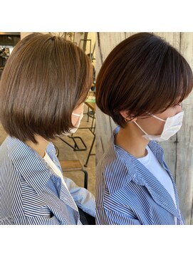 ヘアスタジオニコ(hair studio nico...) 小顔ショート
