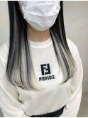 エクステで作るインナーカラー