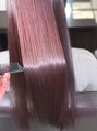 ワンズ 竜王店(ONE'S)&nbsp;ハイトーンカラー、ダメージ毛も髪質改善メニューで艶髪に！
