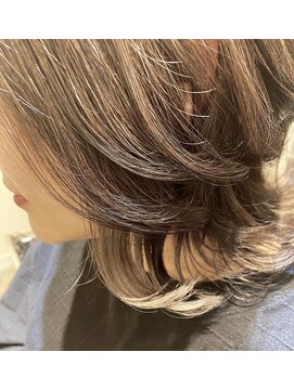 ヘアサロン シェフ(Chef) 韓国風インナーカラー/イヤリングカラー×大人インナーカラー