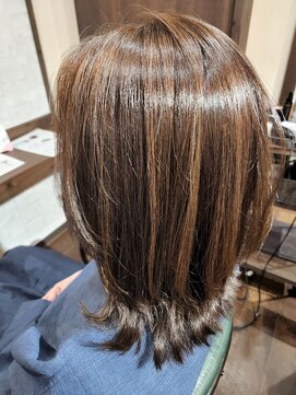 ヘアーデザイン リント(hair design Rinto) 外ハネボブ◎20代30代40代50代