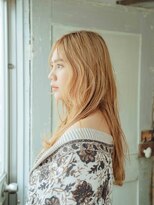 ヘアアンドリラクゼーション シャッセ(Hair&Relaxation SASE)&nbsp;ハイトーンカラーロングスタイル