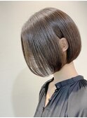 【米倉和寿】イメチェンミディアムヘアペールベージュ