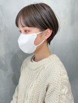 アルバム 渋谷パルコ(ALBUM) オリーブマッシュショート_グレージュカラーボブウルフ_ba379283